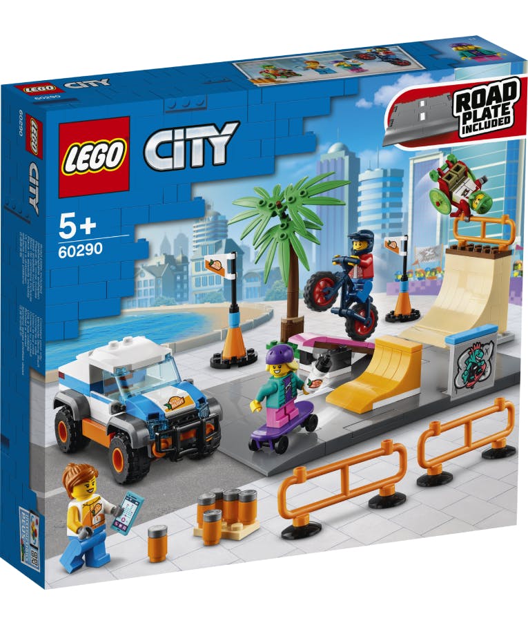 60290 Skate Park 195 pcs -Πάρκο για Σκέιτ 195 τεμ - City 5+