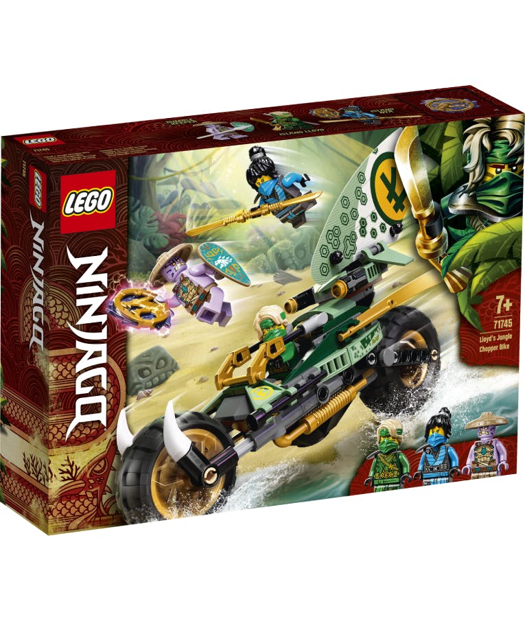 71745 Lloyd's Jungle Chopper Bike 183 psc - Τσόπερ Μηχανή Ζούγκλας του Λόιντ 183 τεμ - NINJAGO 7+