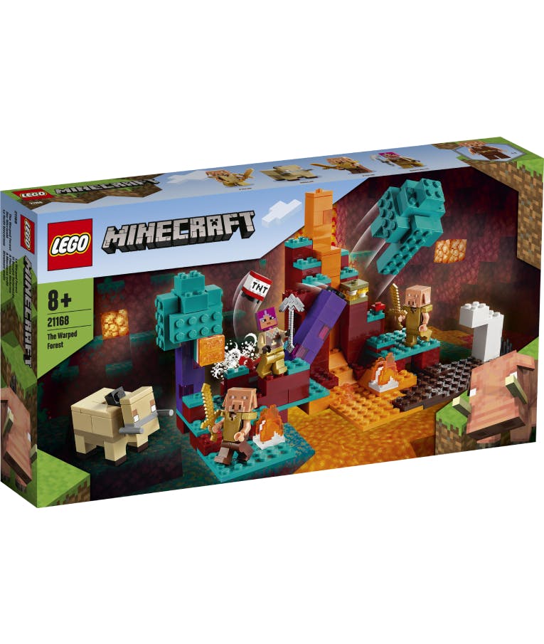 21168 The Warped Forest 287 psc - Το Στρεβλωμένο Δάσος 287 τεμ - MINECRAFT 7+