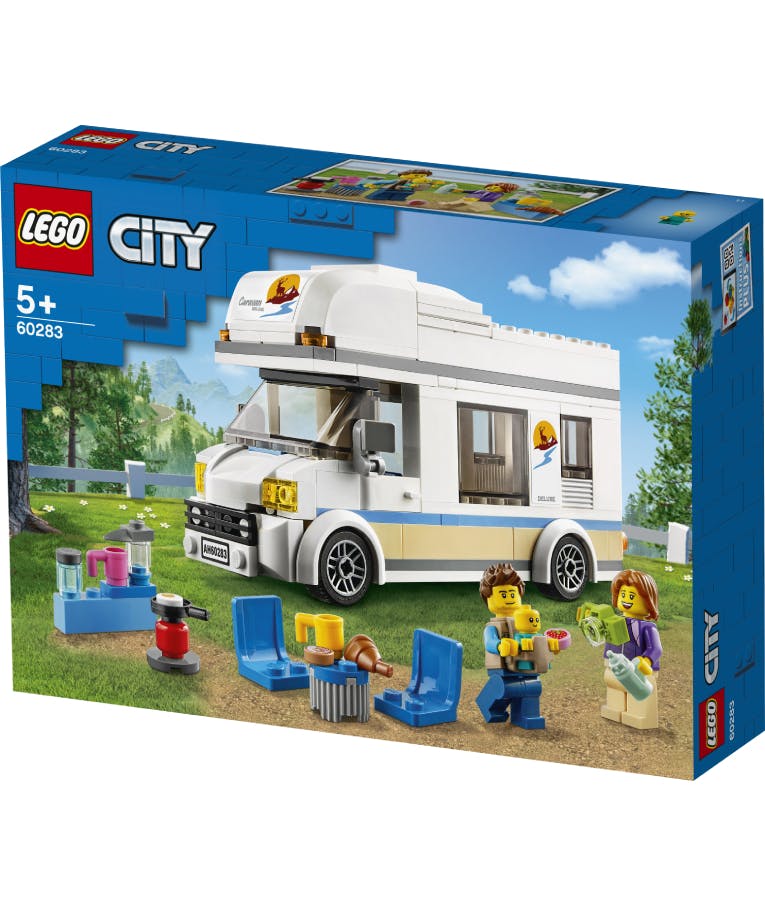 60283 Holiday Camper Van 190 psc - Τροχόσπιτο για Διακοπές 190 τεμ - CITY 5+