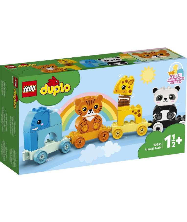 10955 Animal Train 15 psc - Τρένο με Ζώα 15 τεμ - DUPLO My First 1½+