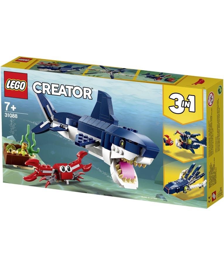 31088 Deep Sea Creatures 230 psc - Πλάσματα της Βαθιάς Θάλασσας - Creator 7+