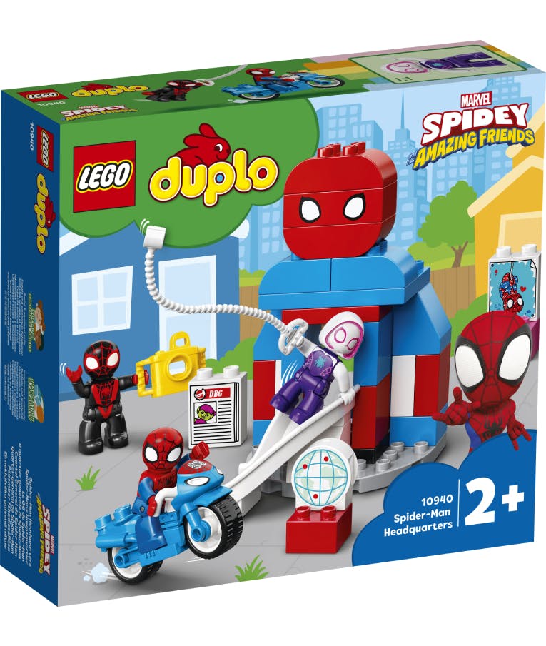 10940 Spider-Man Headquarters V29 36 psc - Το Αρχηγείο του Spiderman- Creator 2+