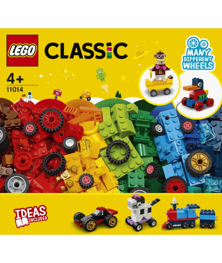 11014 Bricks and Wheels 653 psc Τουβλάκια και Τροχοί -  Classic 4+