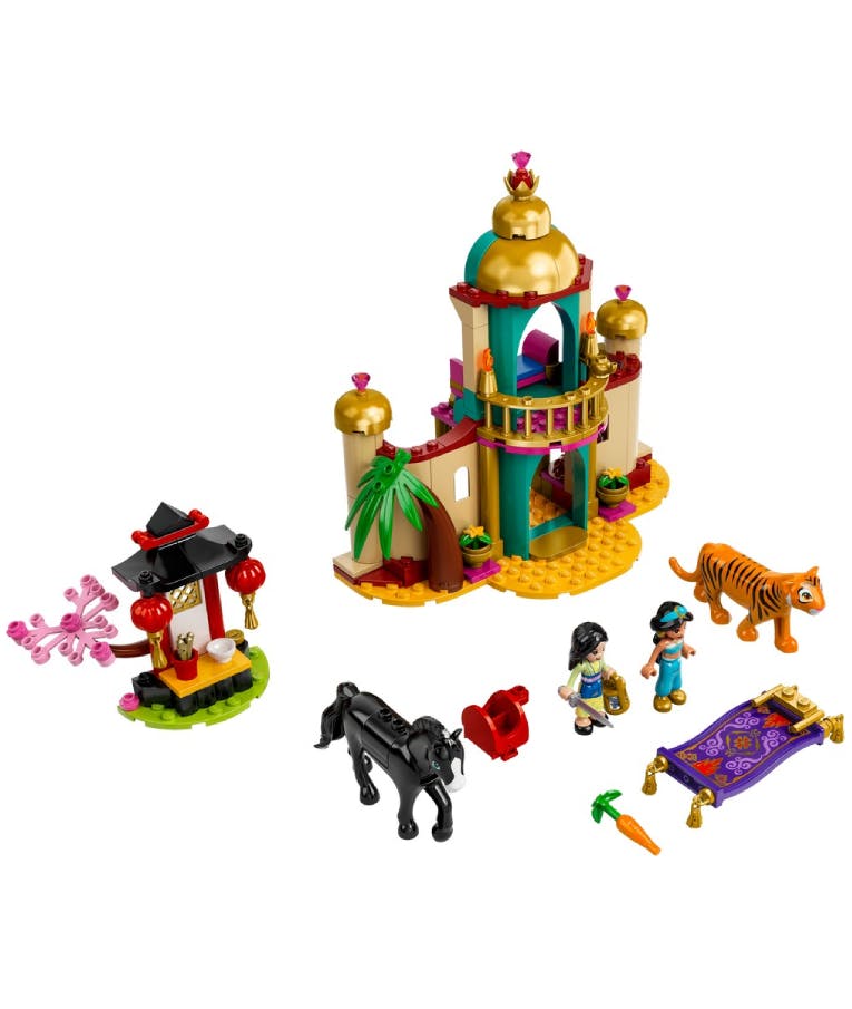 LEGO - 43208 Jasmine and Mulan’s Adventure 176 psc - Η Περιπέτεια της Γιασμίν και της Μουλάν 176 τεμ -  Disney Princess 5+
