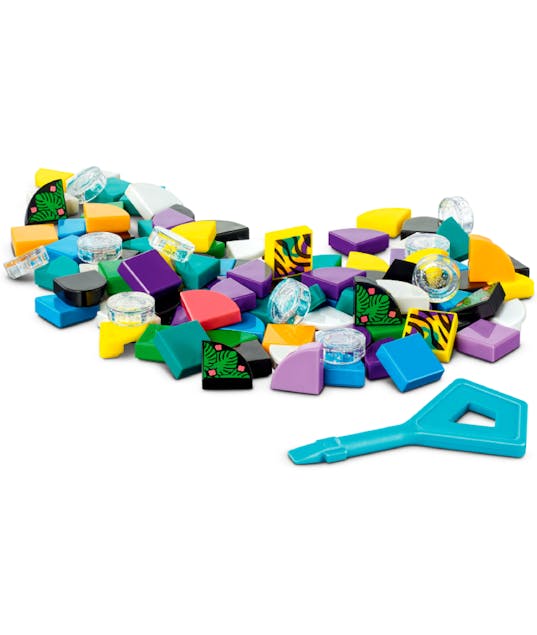 LEGO - 41945 Neon Tiger Bracelet & Bag Tag 188 psc - Βραχιόλι Τίγρης με Νέον Χρώματα & Ετικέτα Τσάντας 188 τεμ -  DOTS 6 +