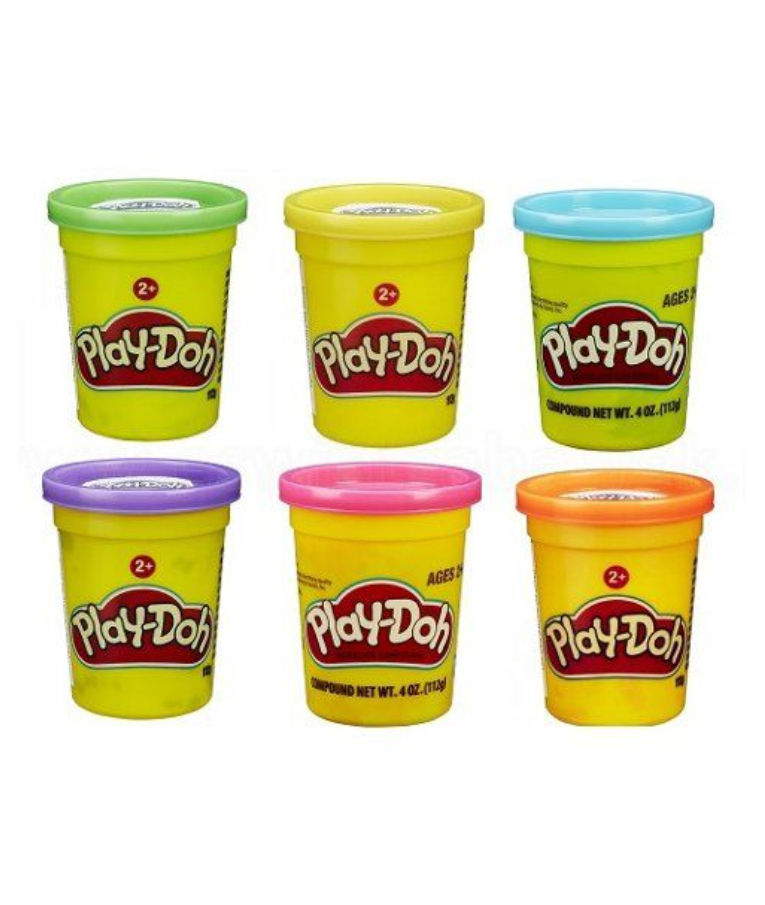 HASBRO - Hasbro Play-Doh Μονό Βαζάκι 112g - Single Tub B6756  τεμ 1 (Διάφορα Χρώματα)