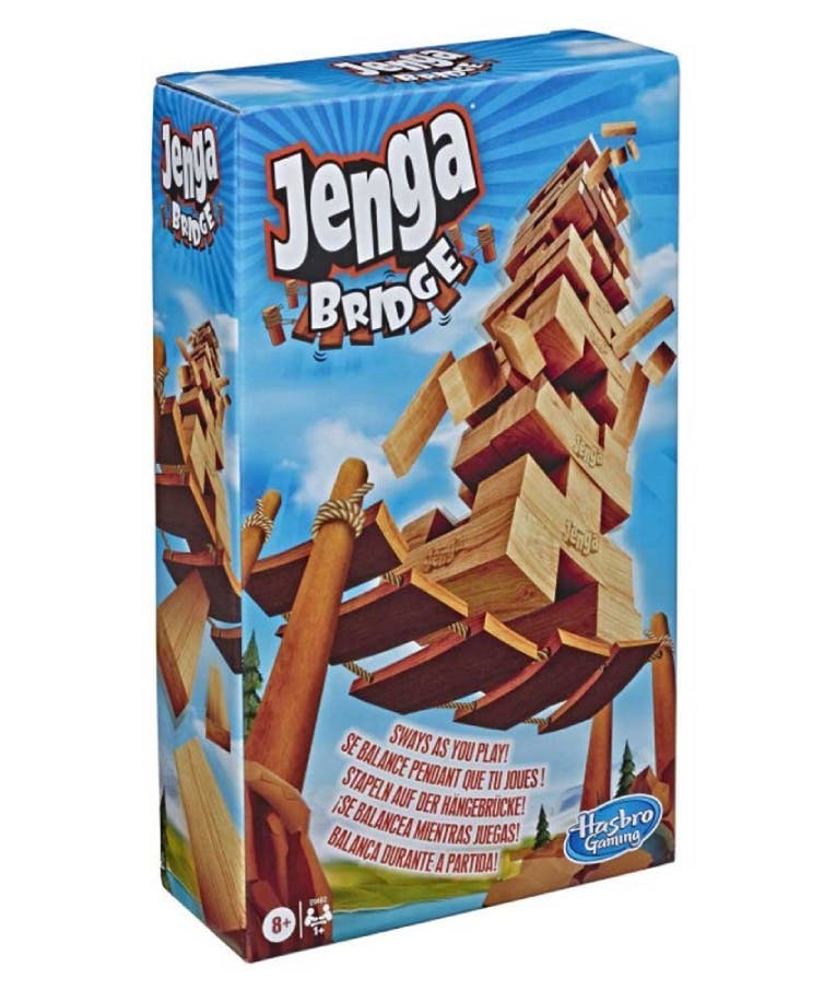 Επιτραπέζιο Οικογενειακό Παιχνίδι JENGA BRIDGE Hasbro E9462 Ηλικία 8+