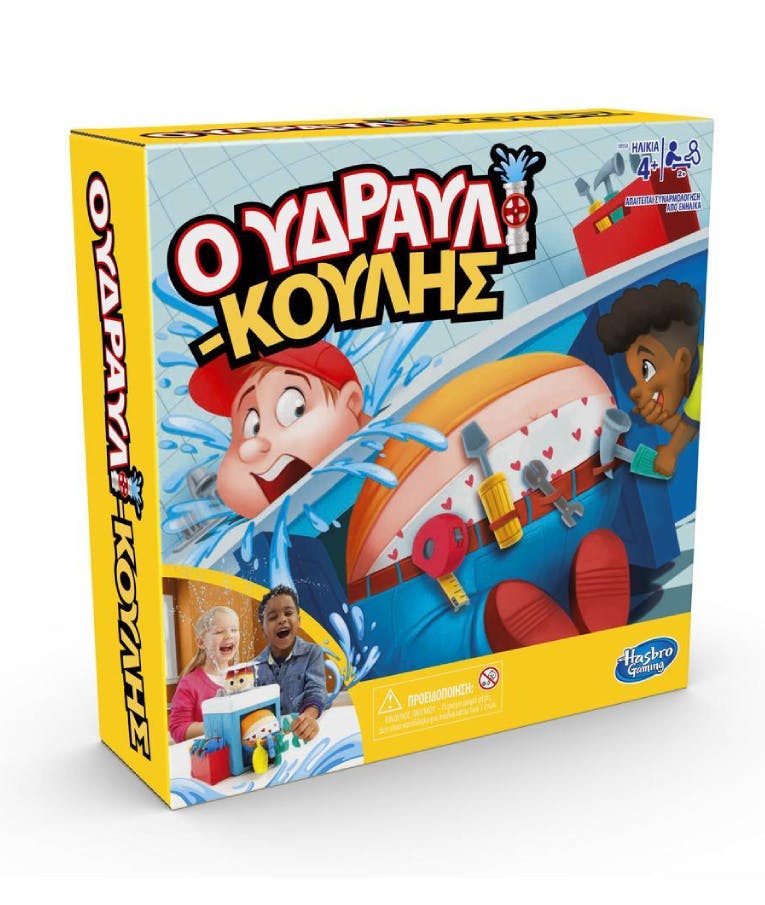 Επιτραπέζιο Οικογενειακό Παιχνίδι Ο Ο Υδραυλικούλης – Ένα παιχνίδι για παιδιά ηλικίας 4 ετών και άνω  Ε6553