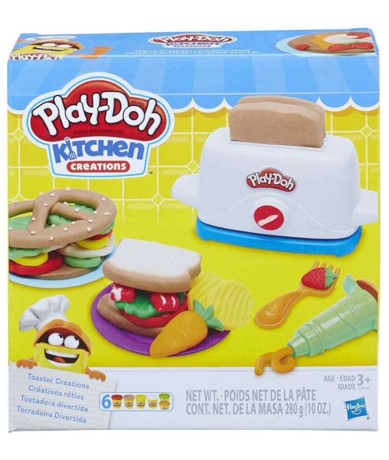 Πλαστελίνη - Πλαστοζυμαράκια Παιχνίδι Δημιουργίας Τοστ Toasted Creations Kitchen Creations Hasbro Play-Doh E0039 3+