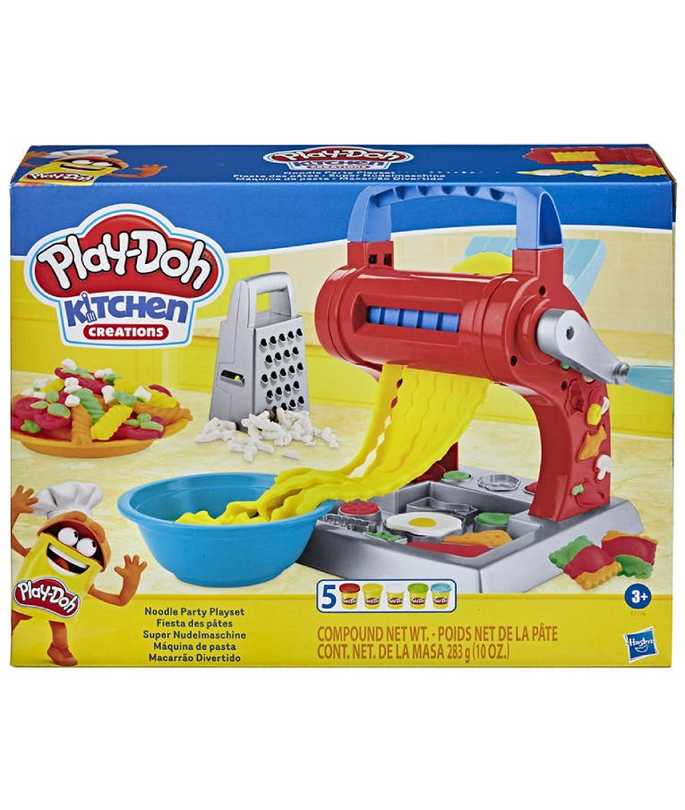 Πλαστελίνη - Παιχνίδι Δημιουργίας Πλαστοζυμαράκια Kitchen Creations NOODLE PARTY PLAYSET Play-Doh E7776