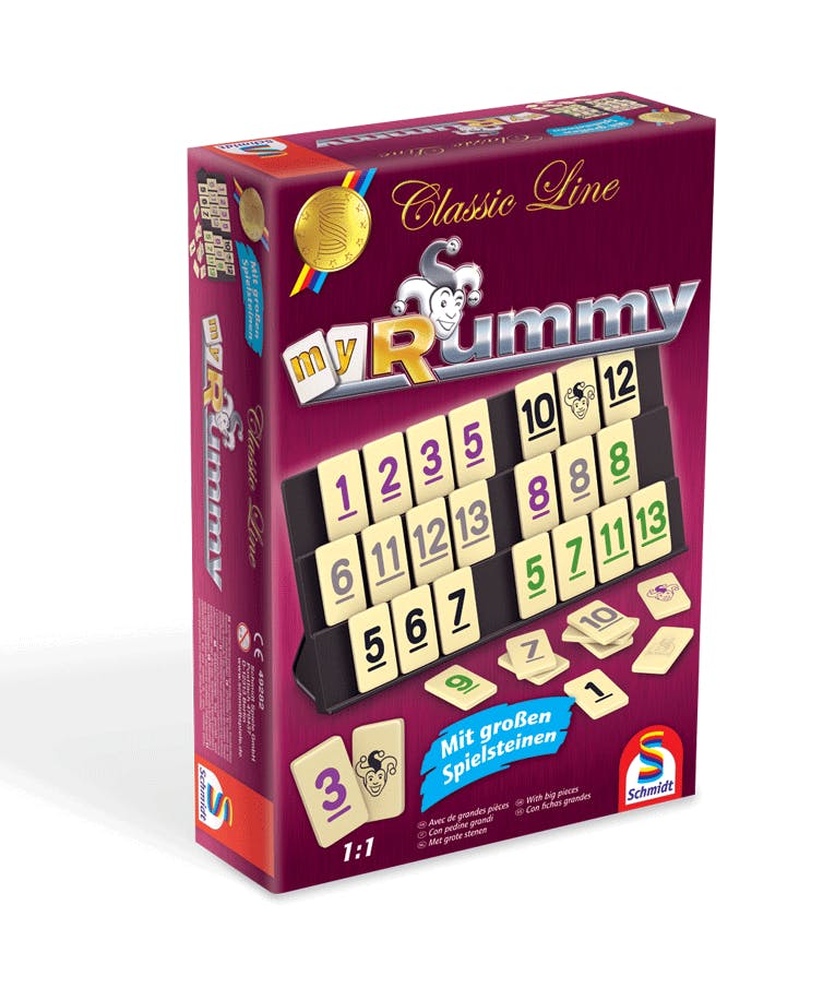 Schmidt Spiele MyRummy 300527 με Ελληνικές Οδηγίες Ηλικία 8+ 49282
