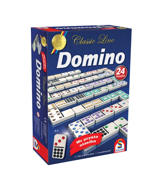 SCHMIDT - Επιτραπέζιο Οικογενειακό Παιχνίδι DOMINO   Desyllas  49207 300004