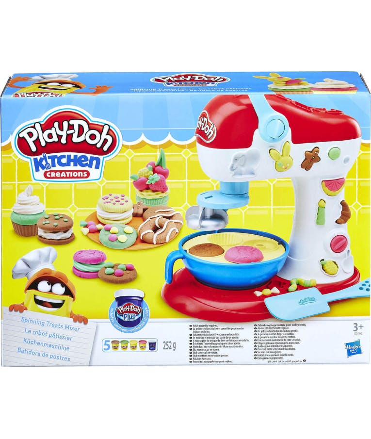 Πλαστελίνη-Παιχνίδι Δημιουργίας Πλαστοζυμαράκια Spinning Treats Mixer Μίξερ E0102 Hasbro Play-Doh Kitcen Creations για παιδιά 3+