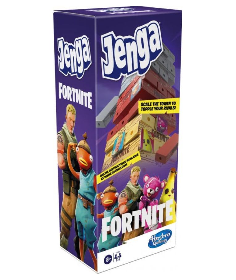 Επιτραπέζιο Οικογενειακό Παιχνίδι JENGA FORTNITE Hasbro E9480 Ηλικία 8+