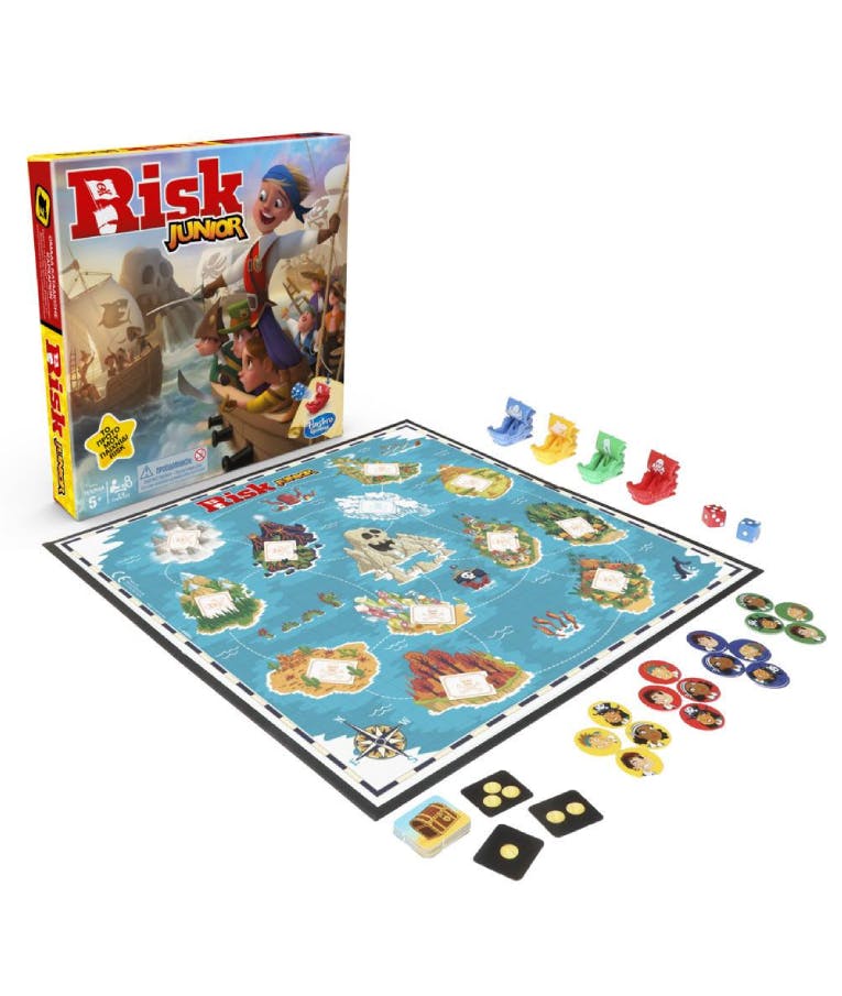 HASBRO -  RISK JUNIOR Οικογενειακό Επιτραπέζιο Παιχνίδι  για παιδιά 5+ E6936