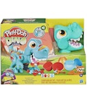 Πλαστελίνη - Παιχνίδι Dino Crew Crunchin T-Rex 3 τμχ Πλαστοζυμαράκια F1504 Hasbro Play-Doh για παιδιά 3+