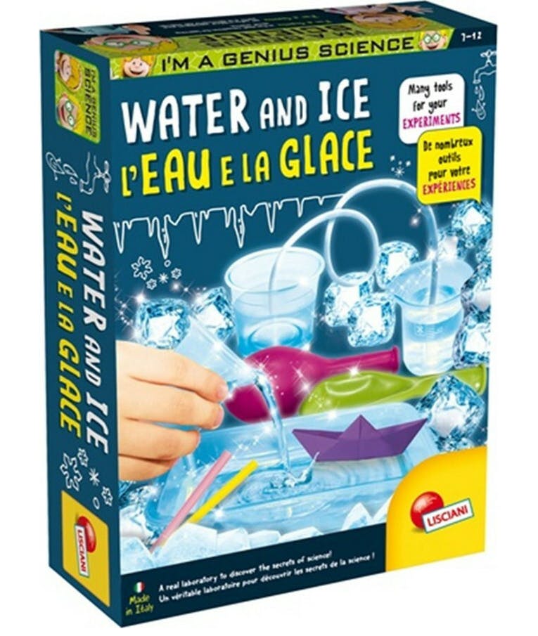Μικροί Επιστήμονες: Πειράματα Με Νερό Και Πάγο Ηλικία 7+  Lisciani  Real Fun Toys 88799