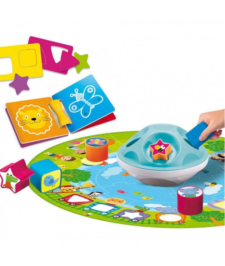 REAL FUN TOYS - Το Πρώτο Μου Εκπαιδευτικό Πάρκο - Εκπαιδευτικό Παιχνίδι Baby Park Carotina Baby Ηλικία 12+ μηνών  Lisciani Real Fun Toys 83992
