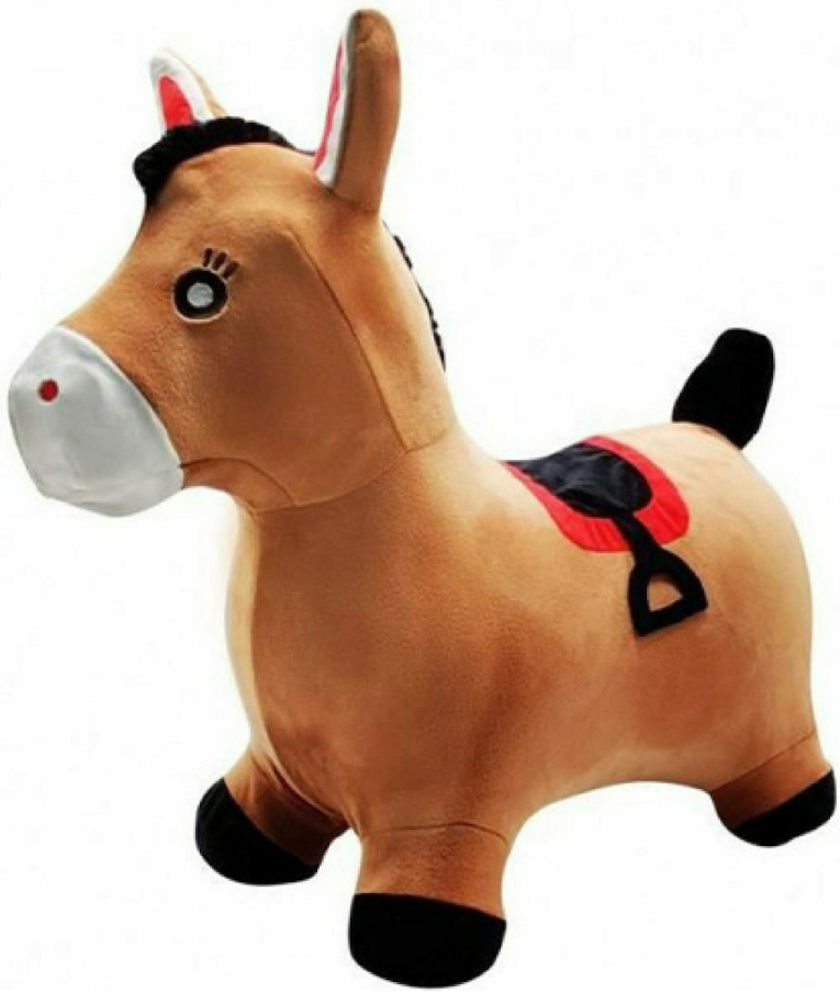 LEXIBOOK - Inflatable Jumping Plush Horse - Αλογάκι που Αναπηδάει  Ηλικία 3+  Lexibook BG050