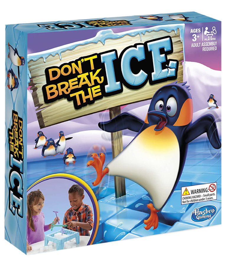 Hasbro Επιτραπέζιο Παιχνίδι Don't Break The Ice Μην Σπάσεις Τον Πάγο  Ηλικία 3+  C2093