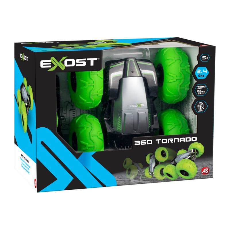Παιχνίδι Exost Τηλεκατευθυνόμενο Αυτοκίνητο 360 Tornado Color 2.4G-2 Σχέδια (7530-20261) Silverlit