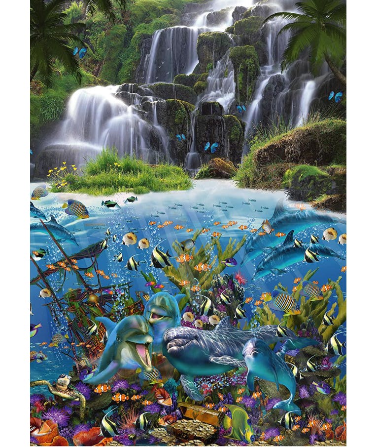 Puzzle Παζλ Schmidt John Enright Waterfall Καταράκτης 1000pcs (59684) 69,3x49,3 εκ
