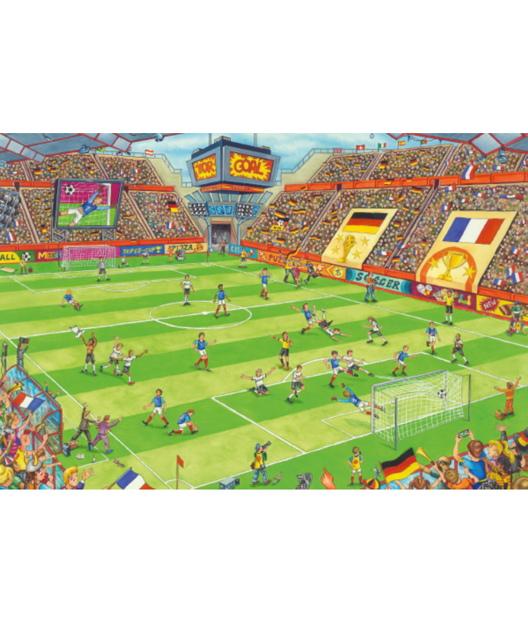 DESYLLAS - Schmidt Puzzle Soccer Finals Παιδικό Παζλ Τελικοί Ποδοσφαίρου 150τεμ.  43.2x29.1cm  Ηλικία 7+  56358