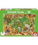 Schmidt Puzzle Labyrinth Παιδικό Παζλ Λαβύρινθος 150τεμ.  43.2x29.1cm  Ηλικία 7+  56367