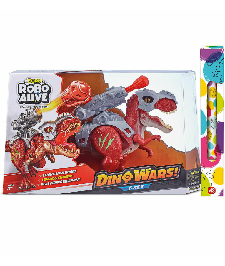 Παιχνίδι ZURU ROBO ALIVE DINO WARS T-REX Δεινόσαυρος T-REX Ρομπότ Ηλικία 3+ AS Company  1863-27132