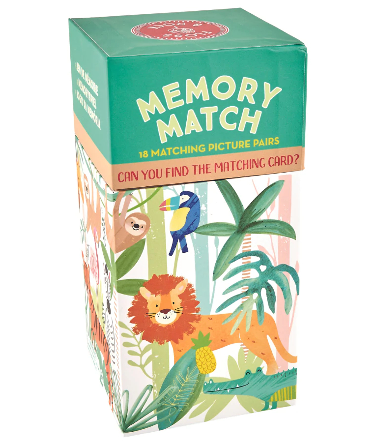 FLOSS & ROCK - Παιχνίδι Μνήμης με Κάρτες Jungle Memory Match Floss & Rock   Ηλικία 2+  44P6445