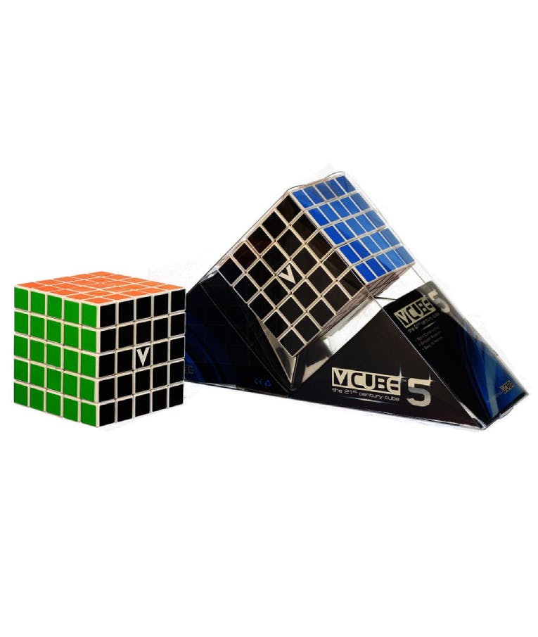 CUBE- RUBIK CUBE - V-Cube 5x5 White Flat PRO CUBE Κυβος
