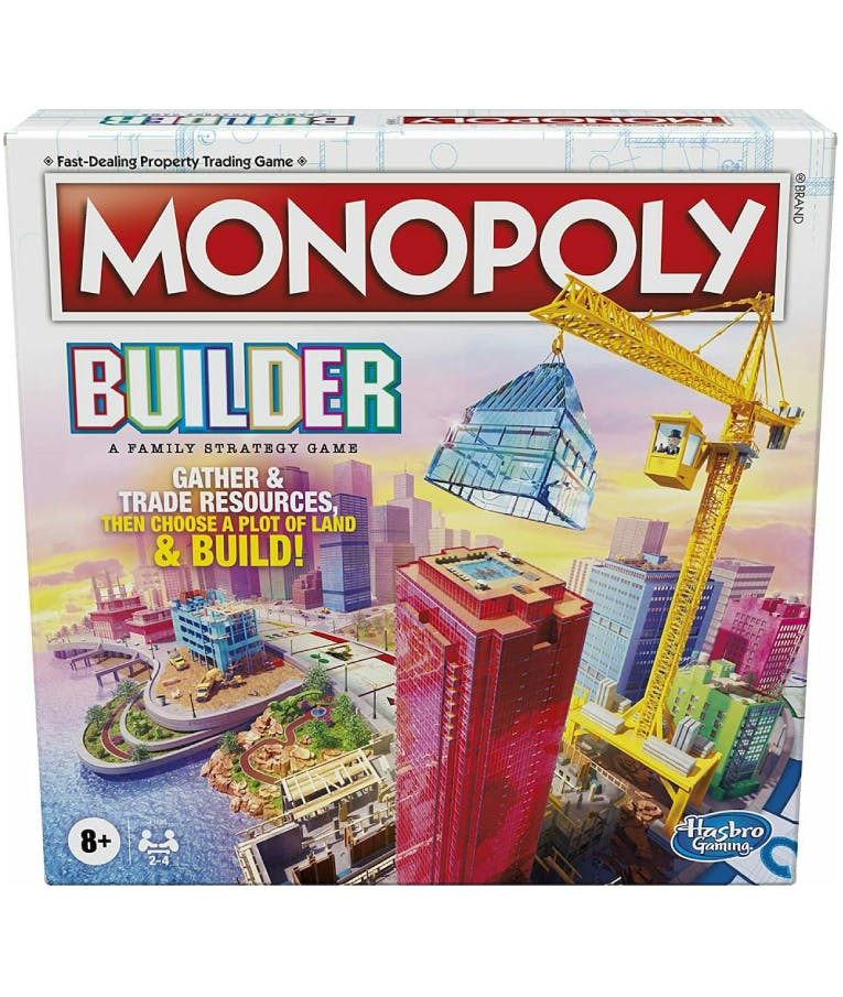 Hasbro Επιτραπέζιο Οικογενειακό/Παρέας Παιχνίδι MONOPOLY BUILDER  Ηλικία 8+ F1696