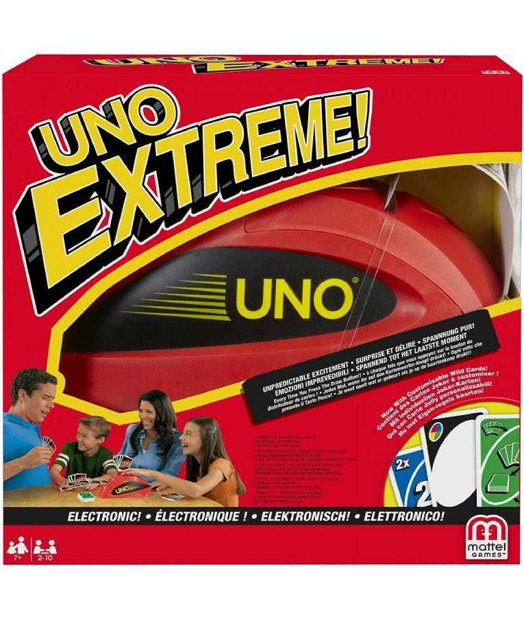 Mattel Games Επιτραπέζιο Οικογενειακό/Παρέας Παιχνίδι με Κάρτες UNO EXTREME!  Ηλικία 7+ GXY75