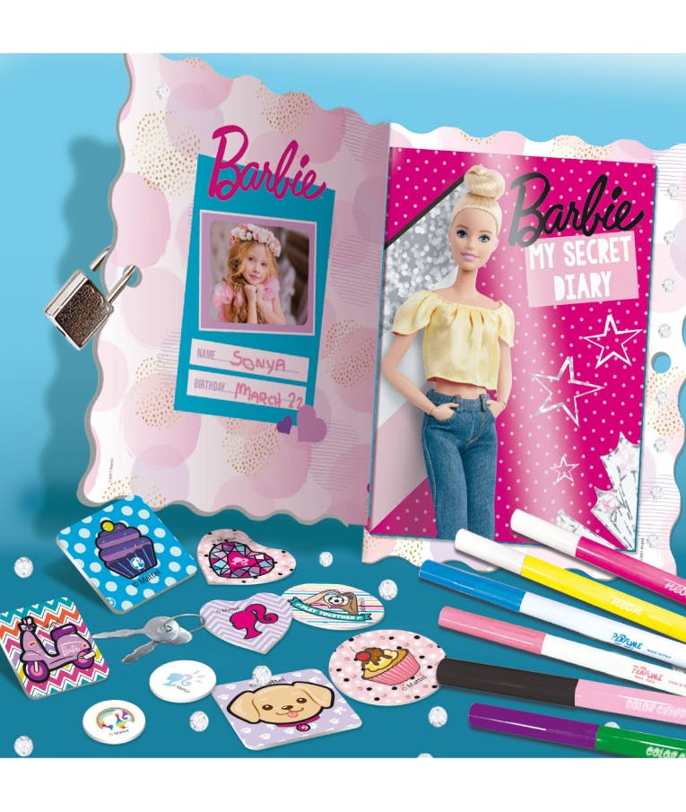  Barbie My Secret Diary Μπαρμι Το πρώτο μου Μυστικό Ημερολόγιο για Παιδια 5+ 86030