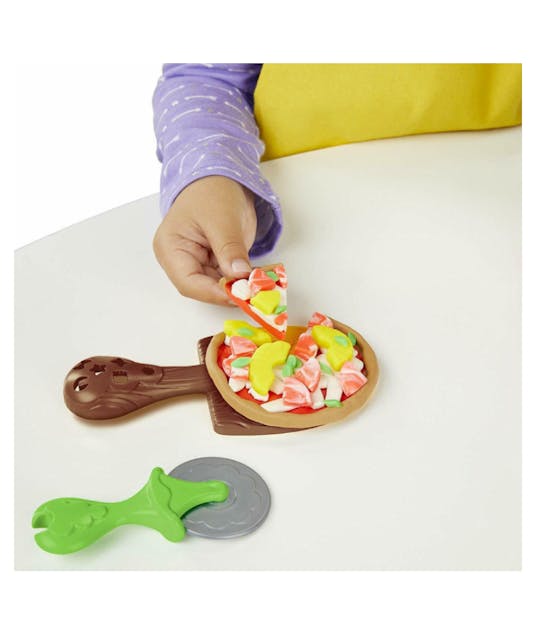 HASBRO - Πλαστελίνη - Παιχνίδι Δημιουργίας Πλαστοζυμαράκια E4576 Hasbro Play-Doh Kitchen Creations Stamp N Top  Pizza για παιδιά 3+