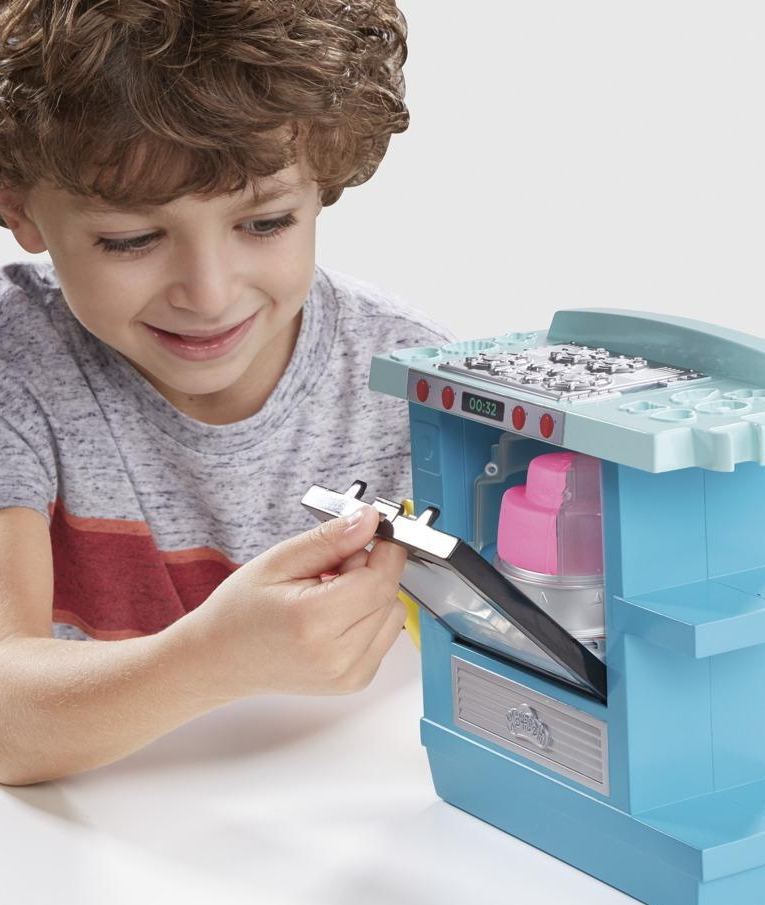 HASBRO - Πλαστελίνη - Παιχνίδι Δημιουργίας Πλαστοζυμαράκια F1321 Hasbro Play-Doh Kitchen Creations Rising Cake Oven Φούρνο για Κεικ 3+