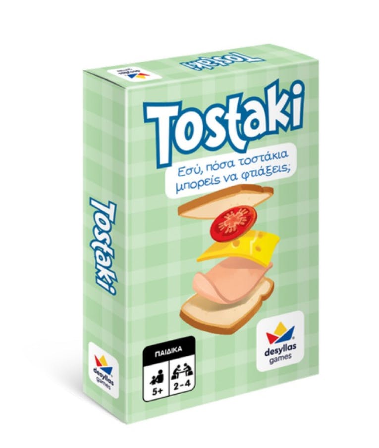 Επιτραπέζιο Παιχνίδι με κάρτες TOSTAKI  Ηλικία 5+  Desyllas Games 100800