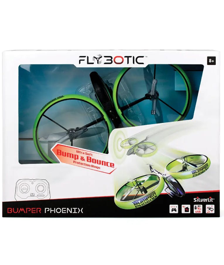 Flybotic BUMPER PHOENIX Τηλεκατευθυνόμενο Αεροπλάνο (7530-84814) Silverlit Ηλικία 8+