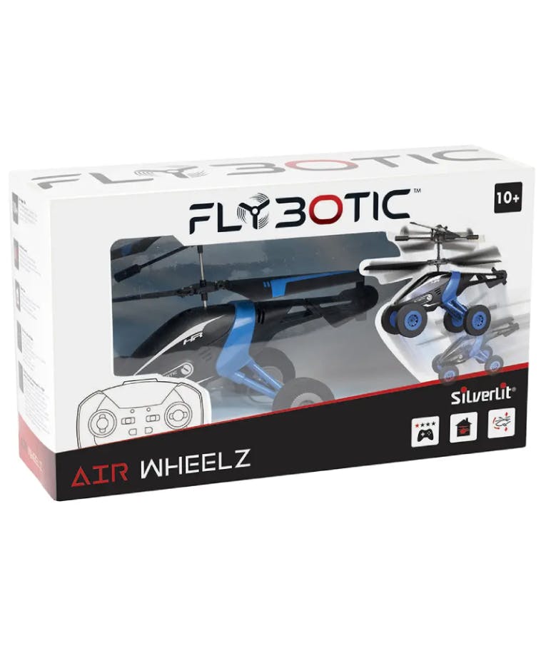 Flybotic Air Τηλεκατευθυνόμενο Ελικόπτερο Μπλε  Air Wheelz (7530-84778) Silverlit Ηλικία 10+