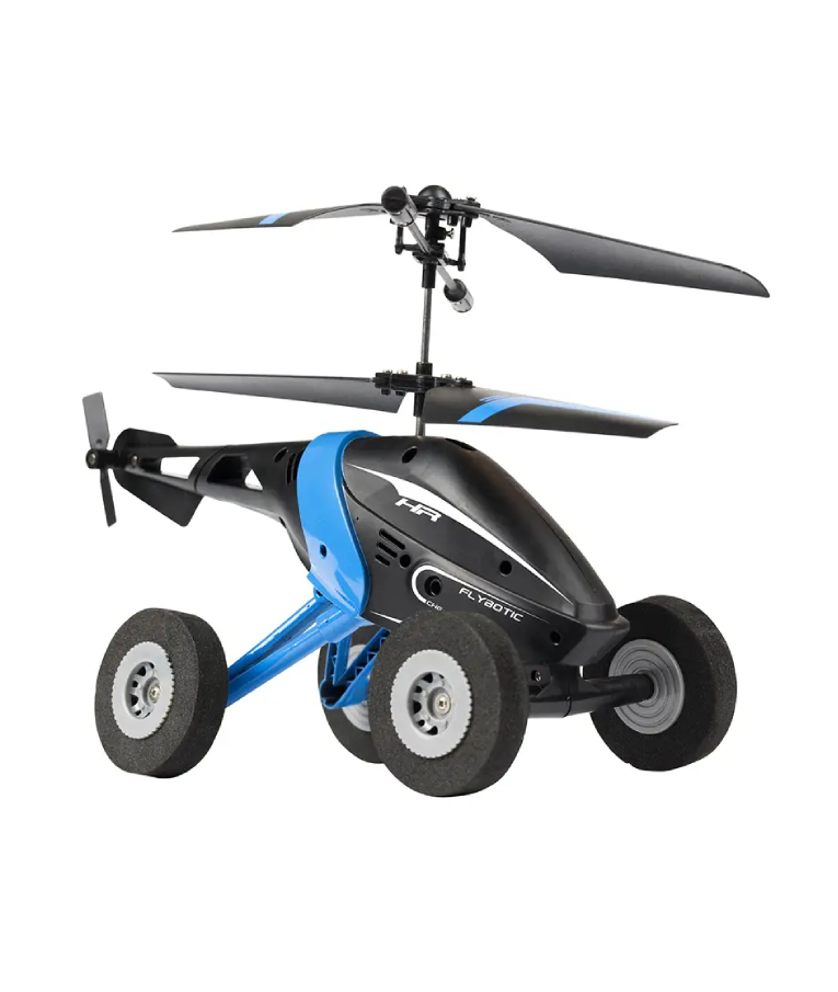 AS CLEMENTONI - Flybotic Air Τηλεκατευθυνόμενο Ελικόπτερο Μπλε  Air Wheelz (7530-84778) Silverlit Ηλικία 10+