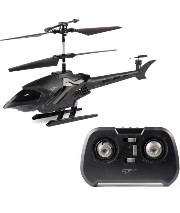 AS CLEMENTONI - Flybotic Τηλεκατευθυνόμενο Ελικόπτερο Mαύρο Sky Cheetah (7530-84718) Silverlit Ηλικία 10+