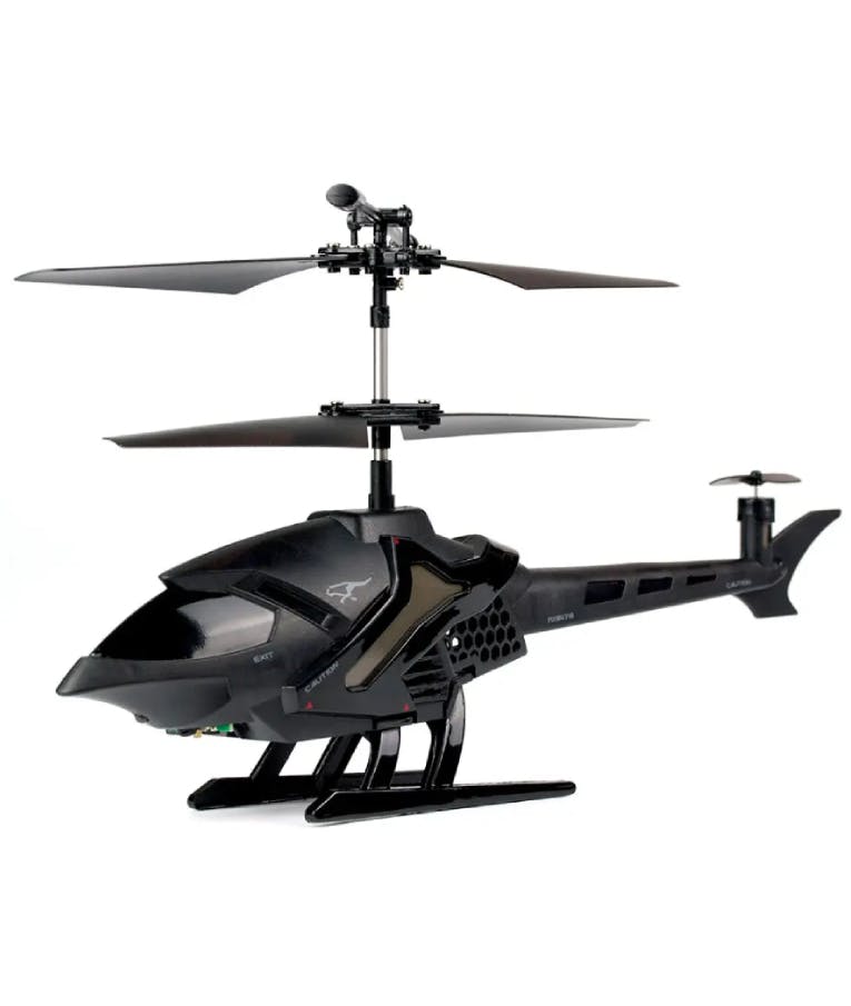 AS CLEMENTONI - Flybotic Τηλεκατευθυνόμενο Ελικόπτερο Mαύρο Sky Cheetah (7530-84718) Silverlit Ηλικία 10+