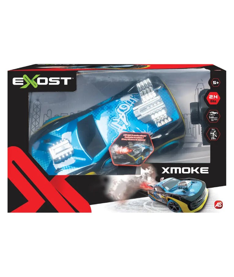As Company Exost Xmoke Τηλεκατευθυνόμενο Αυτοκίνητο 1:14 2.4Ghz 25m max range (7530-20628)  Ηλικία 5+