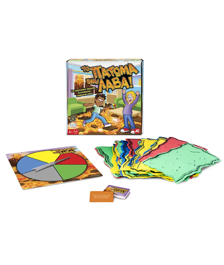 AS CLEMENTONI - AS Επιτραπέζιο Οικογενειακό Παιχνίδι ΤΟ ΠΑΤΩΜΑ ΕΙΝΑΙ ΛΑΒΑ Ηλικία 5+  1040-26479