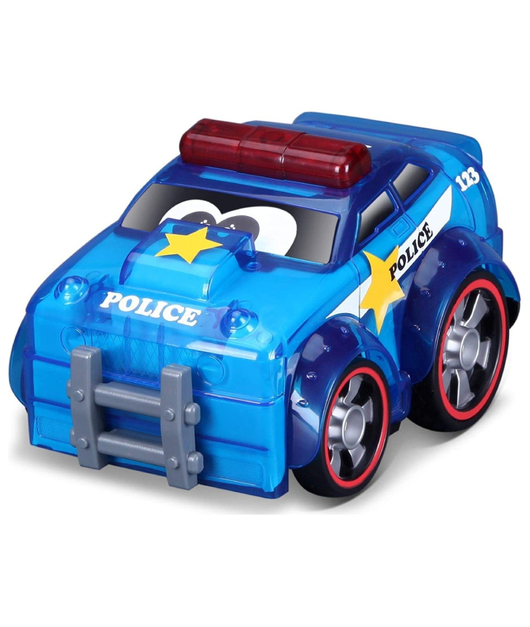 BΒURAGO - Bburago Bb Junior Πυροσβεστικό Όχημα Push And Glow Police Car 16/89004 Ηλικία 12μ+