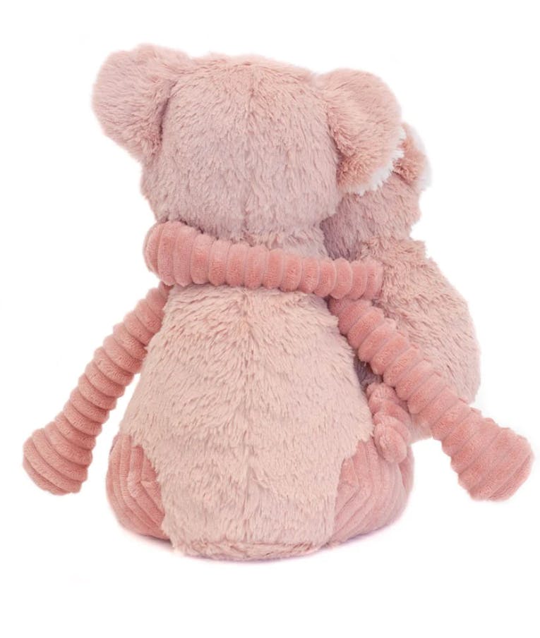 LES DELINGOS - Les Ptipotos-Trankilou Le Koala Pink Mum and Baby - Κοάλα Ροζ Μαμά και Μωρό Διάσταση 20x10x15cm Ηλικία 0+ 73202 By Les Deglingos