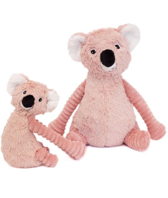LES DELINGOS - Les Ptipotos-Trankilou Le Koala Pink Mum and Baby - Κοάλα Ροζ Μαμά και Μωρό Διάσταση 20x10x15cm Ηλικία 0+ 73202 By Les Deglingos