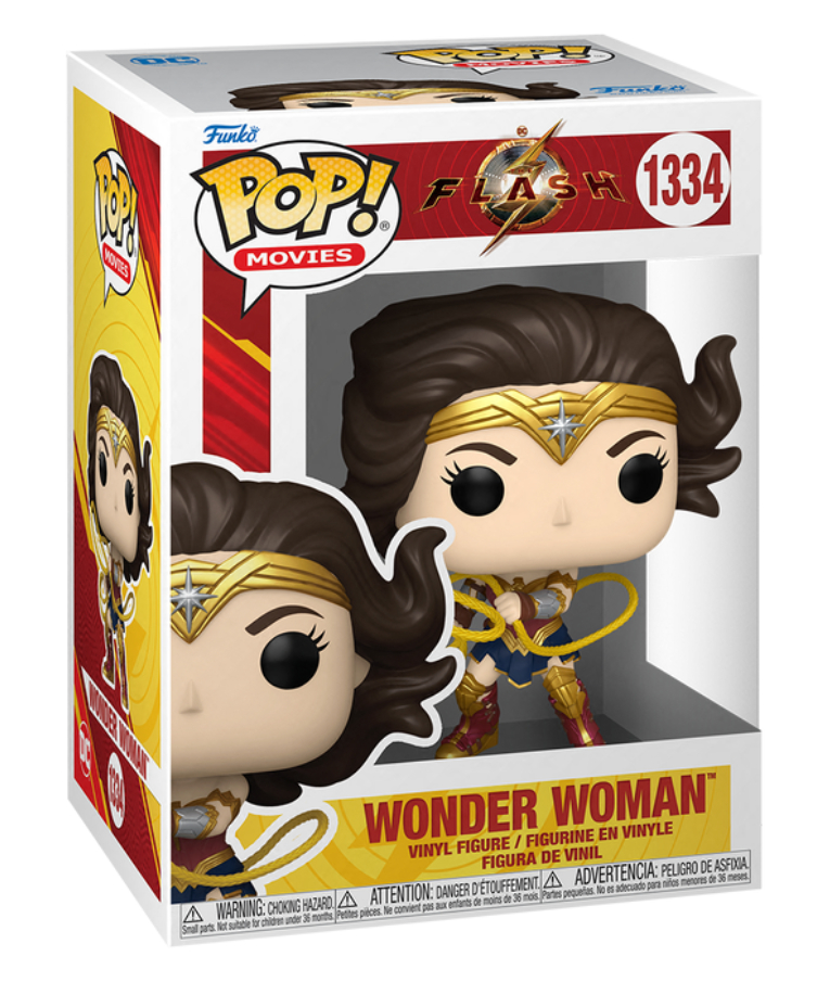 FUNKO - Funko Pop! Movies DC: The Flash - Wonder Woman 1334 Vinyl Figure 65593