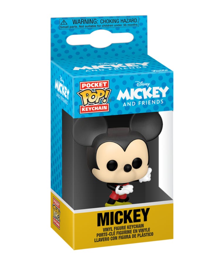 Funko Pocket Pop! Disney: Mickey and Friends - MICKEY  Vinyl Figure Keychain  59629